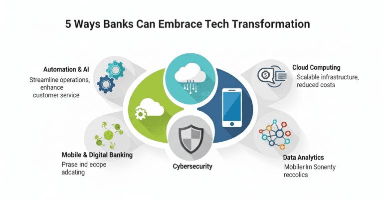 5 Ways Banks Can Embrace Tech Transformation