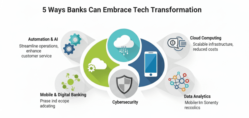 5 Ways Banks Can Embrace Tech Transformation