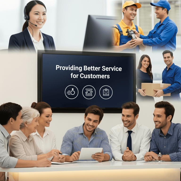 Providing better service for customers
